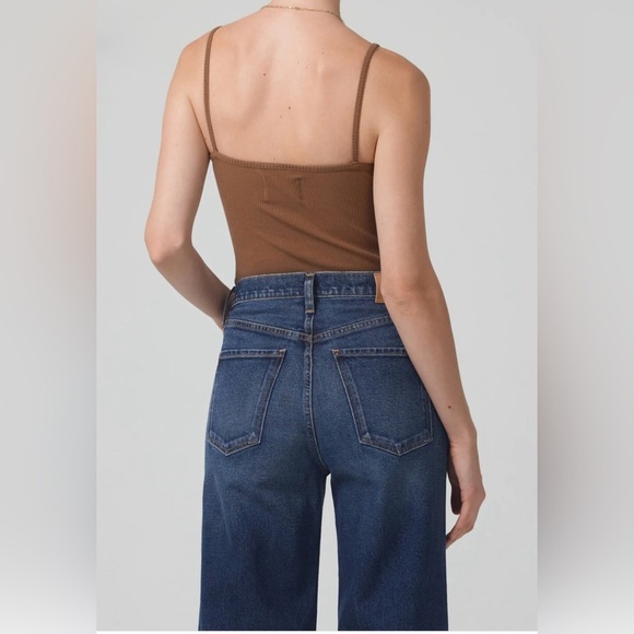 BNWT Citizens Of Humanity Emi Twist Cami size Xs in malt ball - Picture 5 of 5
